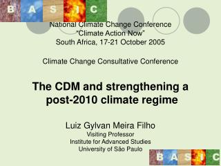 It follows that the post-2012 CDM is a significant part of the debate on the post-2012 regime.