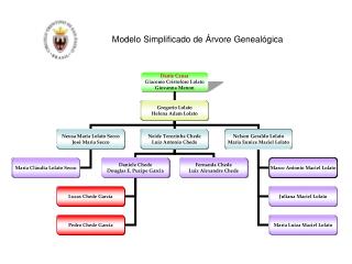 Modelo Simplificado de Árvore Genealógica