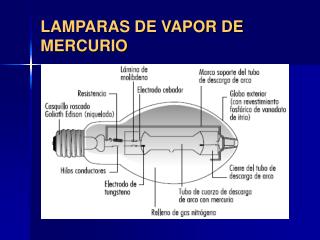 LAMPARAS DE VAPOR DE MERCURIO