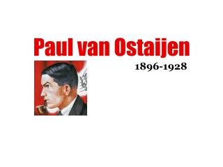 Paul van Ostaijen