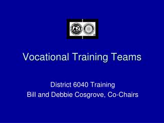 Vocational Training Teams