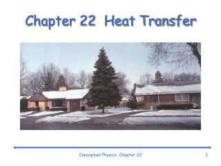 Chapter 22 Heat Transfer