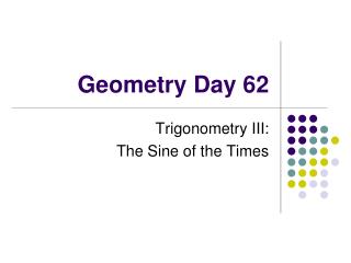 Geometry Day 62