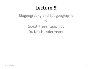 Lecture 5