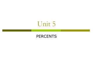 Unit 5