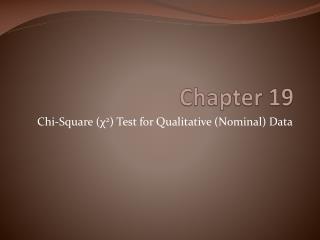 Chapter 19