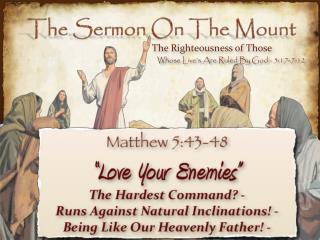 The Righteousness of Those