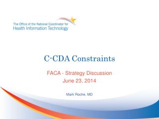 C-CDA Constraints