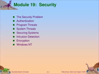 Module 19: Security