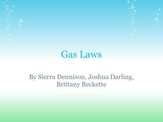 Gas Laws