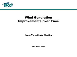 Wind Generation Improvements over Time