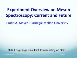 Experiment Overview on Meson Spectroscopy: Current and Future