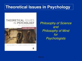 Theoretical Issues in Psychology