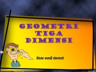 GEOMETRI TIGA DIMENSI