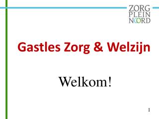 Gastles Zorg &amp; Welzijn Welkom!