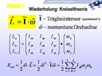 Physik I