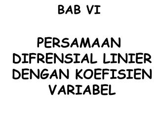 BAB VI