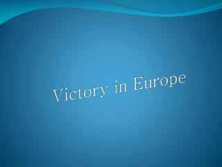 Victory in Europe