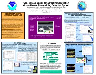 Concept and Design for a Pilot Demonstration Ground-based Remote Icing Detection System