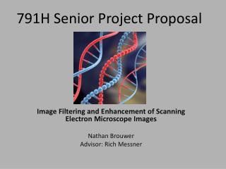 791H Senior Project Proposal