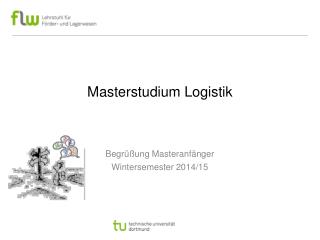 Masterstudium Logistik