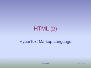HTML (2)