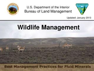 U.S. Department of the Interior Bureau of Land Management