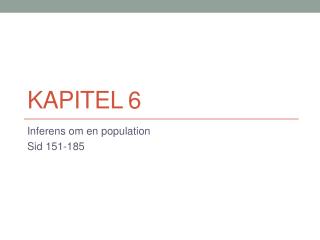 Kapitel 6
