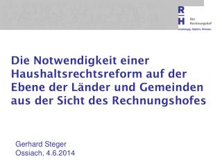 Gerhard Steger Ossiach, 4.6.2014