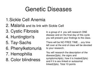 Genetic Diseases