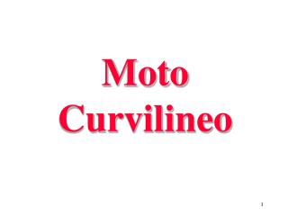 Moto Curvilineo