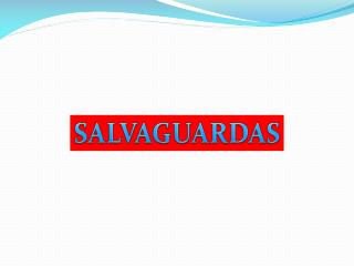 SALVAGUARDAS