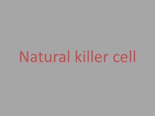 Natural killer cell