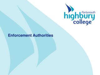 Enforcement Authorities