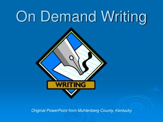 On Demand Writing