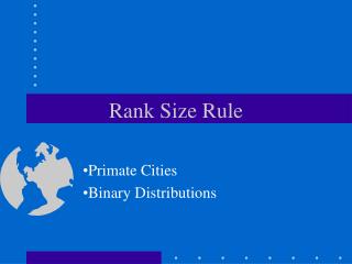 Rank Size Rule