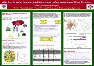A Method to Model Neighborhood Interactions in Geo-simulation of Urban Dynamics