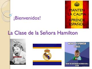 La Clase de la Señora Hamilton