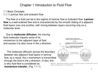 Chapter 1 Introduction to Fluid Flow