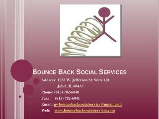 Bounce Back Social Services