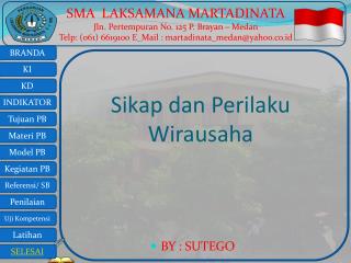 Sikap dan Perilaku Wirausaha