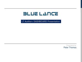Presentation by: Peter Thomas