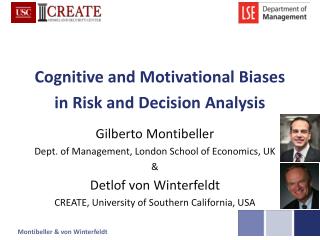 Cognitive and Motivational Biases in Risk and Decision Analysis