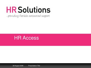 HR Access