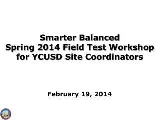California Assessment of Student Performance and Progress (CAASPP)