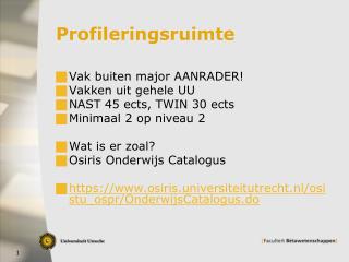 Profileringsruimte