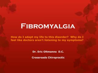 Fibromyalgia