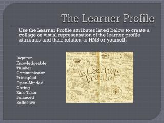 The Learner Profile