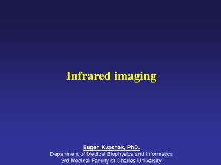 Infrared imaging