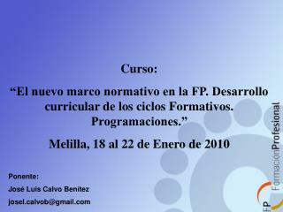 Curso: